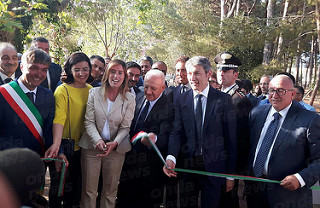 Parco Nazionale. Maria Elena Boschi all’apertura al pubblico di Villa Matarazzo a Castellabate