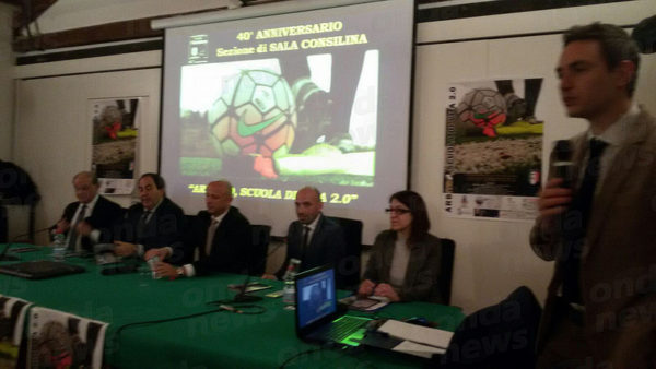 Padula: tante emozioni alla festa per i 40 anni della Sezione Arbitri di Sala Consilina