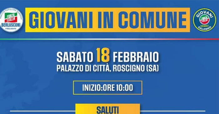 GIOVANI IN COMUNE ROSCIGNO FB