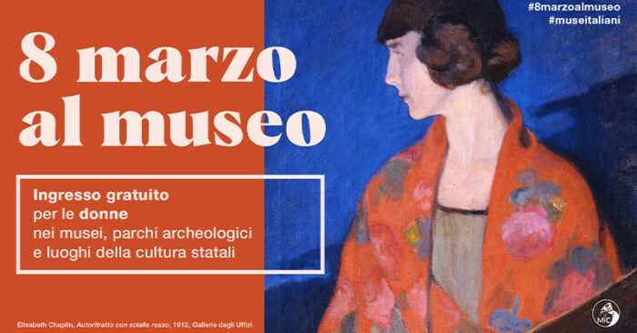 8 marzo- ingresso gratuito musei- FB