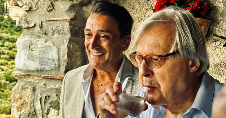 foto sgarbi villa torre antica atena lucana