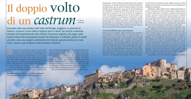 caggiano rivista Medioevo FB