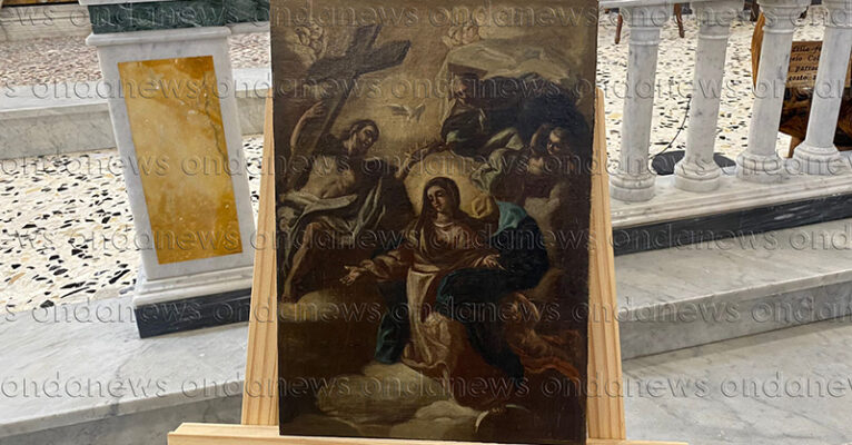 QUADRO RESTITUITO CHIESA CAGGIANO FB