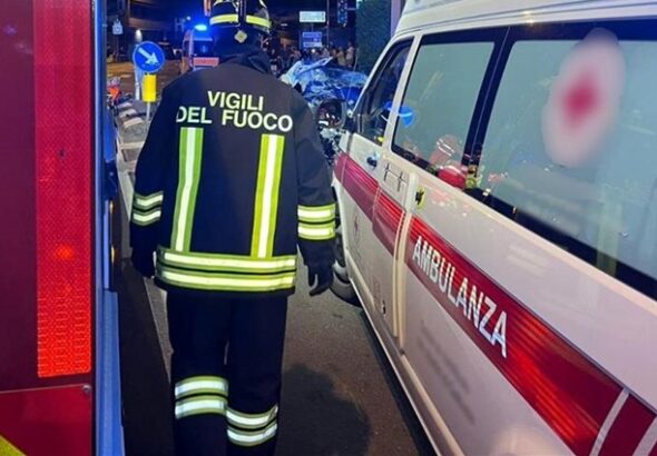 vigili del fuoco ambulanza