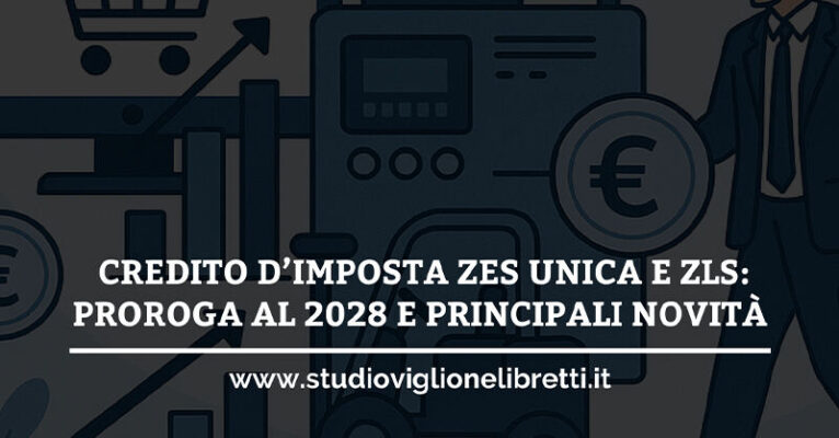 credito d'imposta zes viglione libretti
