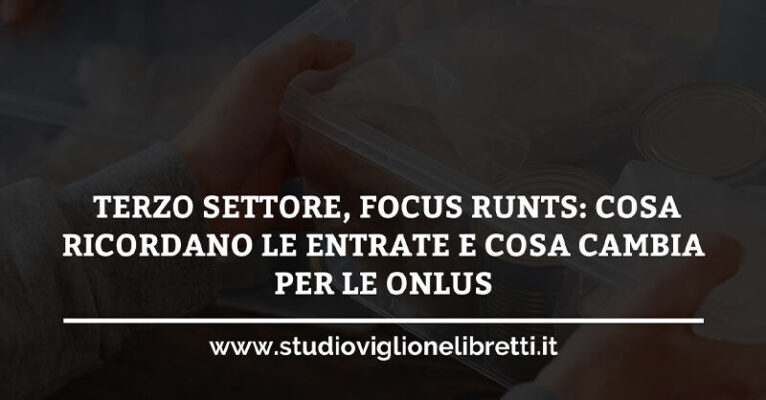 runt terzo settore viglione e libretti