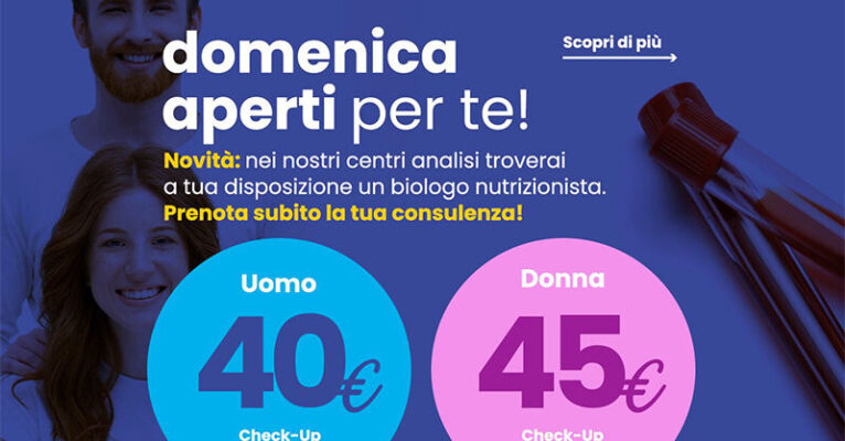 biochimica domenica di apertura FB