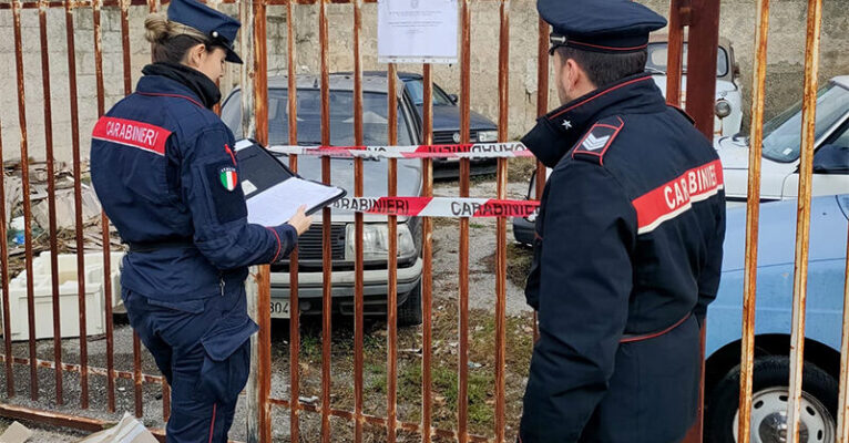 fb sequestro carabinieri montecorvino pugliano 5 marzo 2026