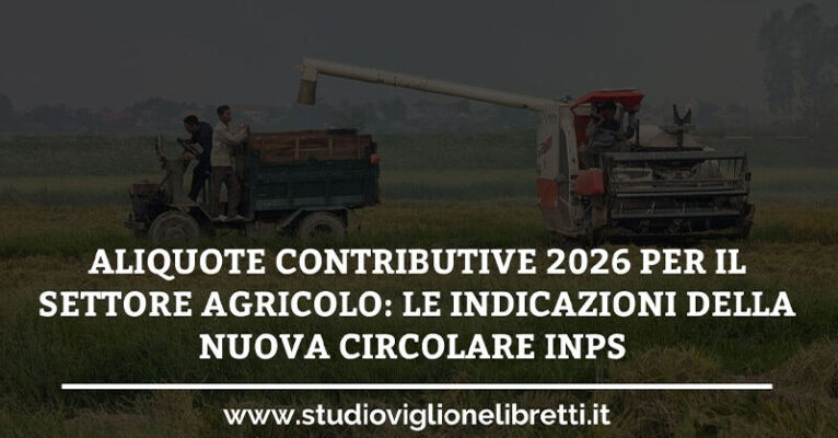 CONTRIBUTI AGRICOLI 2026 FB