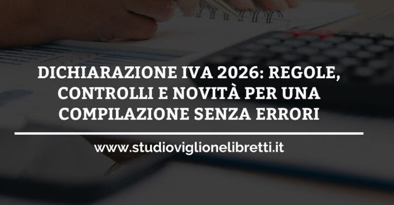 DICHIARAZIONE IVA 2026 VIGLIONE LIBRETTI