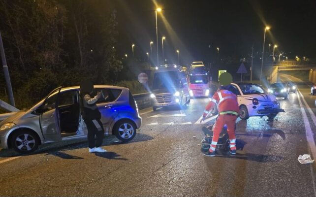 Incidente a2 Pontecagnano