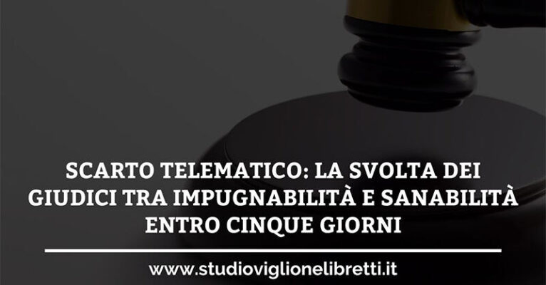 SCARTO TELEMATICO Viglione libretti FB