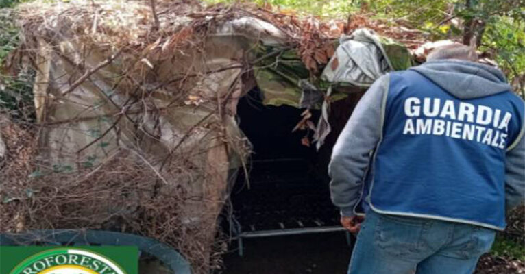 accampamento abusivo eboli FB